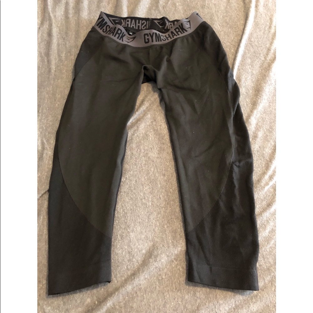 Gymshark Black Flex Cropped Leggings